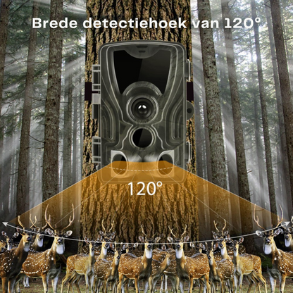 HD Nachtzicht jachtcamera met scherm en batterij